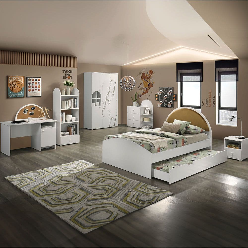 Kay Hausbett 120x200 mit Rollrost und Rausfallschutz – Bestseller für Kinderzimmer