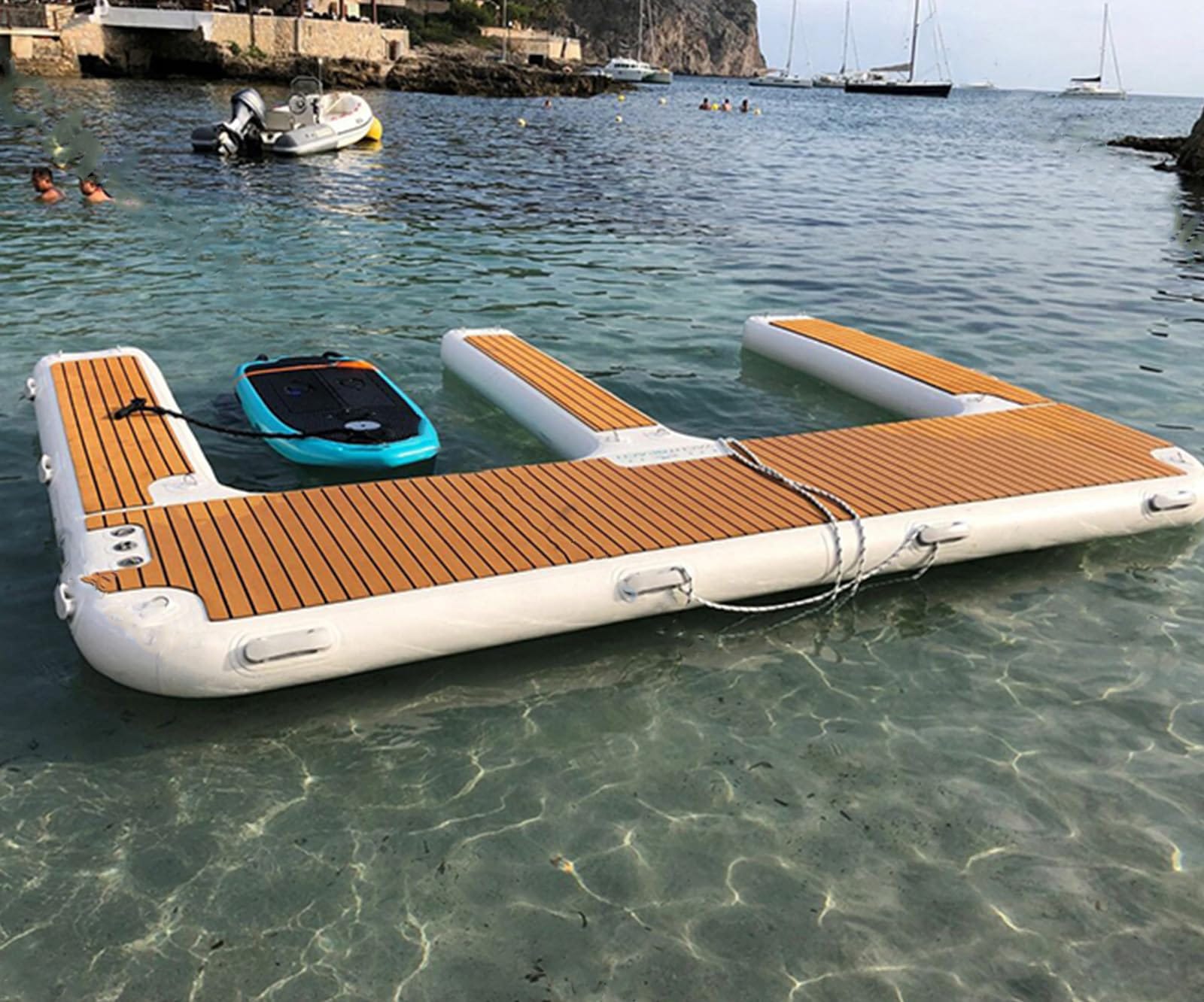 Aufblasbare Innovation auf See: Warum die aufblasbare dock von Superyacht Inflatables überzeugt