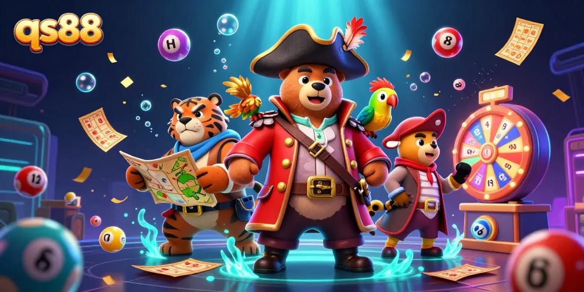 Engage with qs88 for thrilling lottery experiences featuring vibrant dynamic elements and characters.
