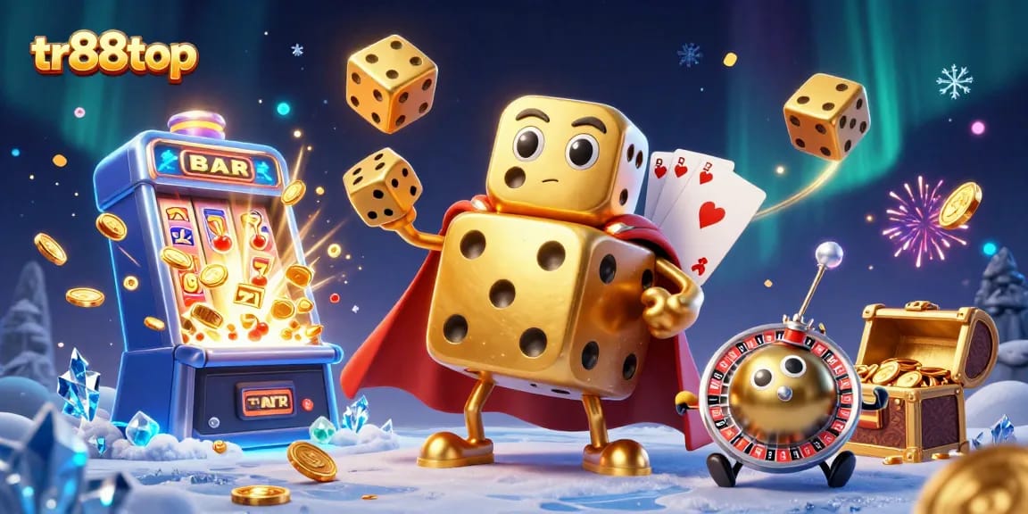 Experience thrilling gaming with tr88top's colorful casino characters and dynamic jackpot elements.