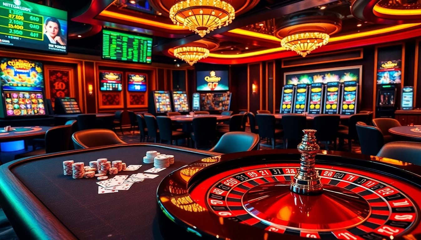 Experience the thrill of gambling at https://hitclub6.us.com/ with vibrant casino elements and luxurious ambiance.