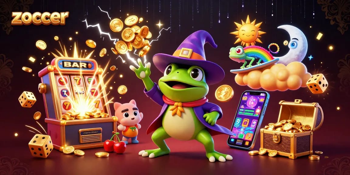 Zoccer showcases an extraordinary casino atmosphere with vibrant characters and dynamic elements.