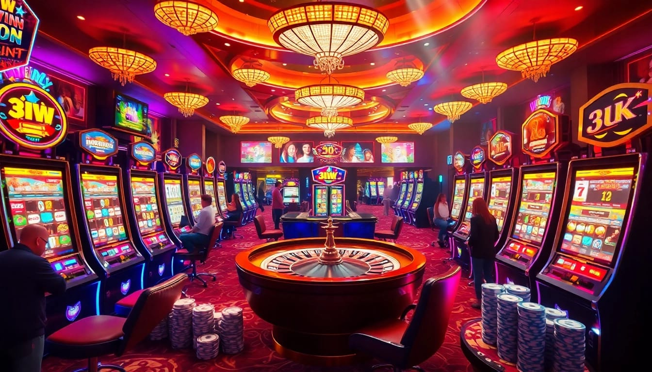 Experience the thrill of the 32 win game with vibrant casino visuals filled with action and excitement.