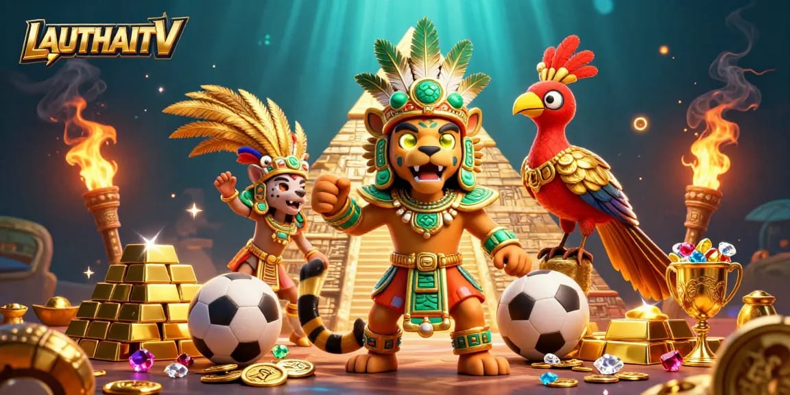 Experience thrilling sports betting action with LAUTHAITV's vibrant and captivating art.