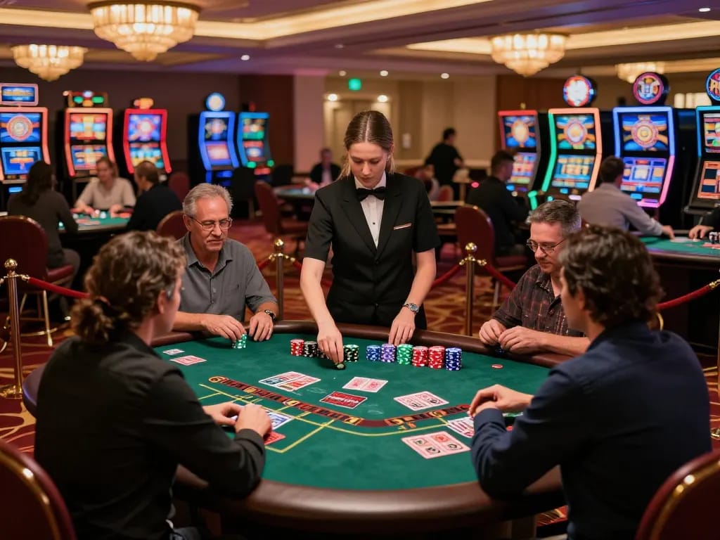 Link SC88 guides players enjoy thrilling blackjack action in an upscale casino setting