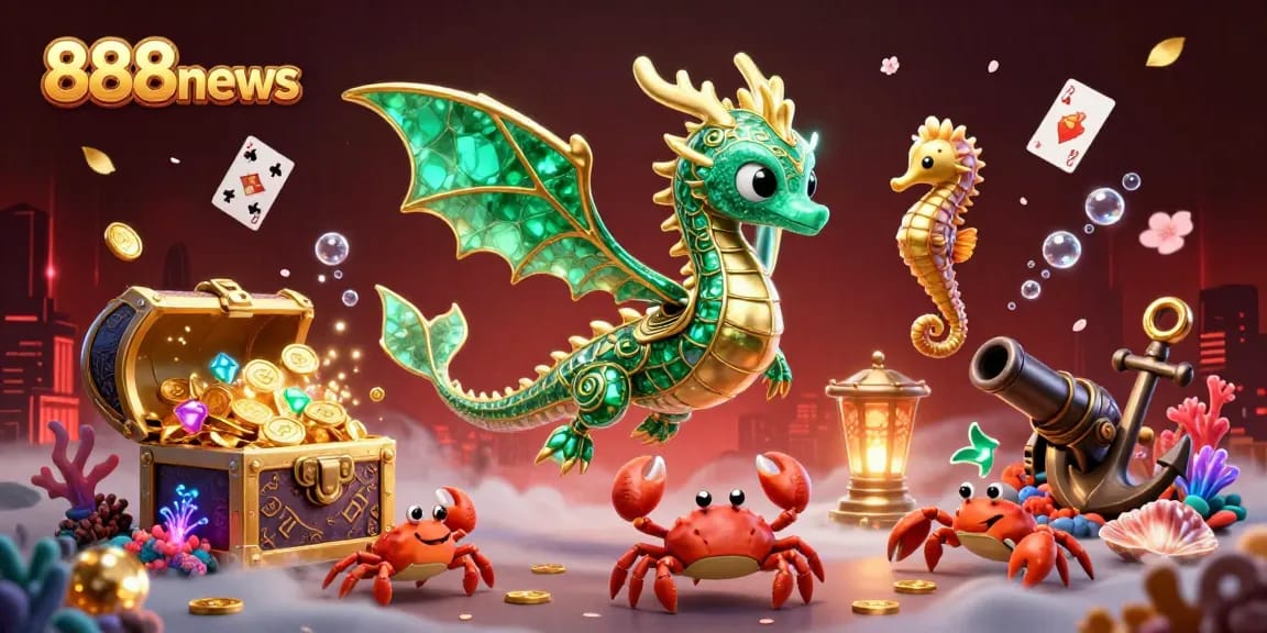 Place winning bets with 888news in a vibrant underwater world filled with treasures.