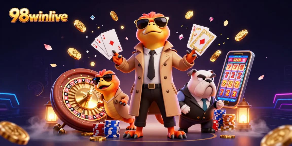 Experience the thrill of 98winlive with dynamic casino action and vibrant game elements.