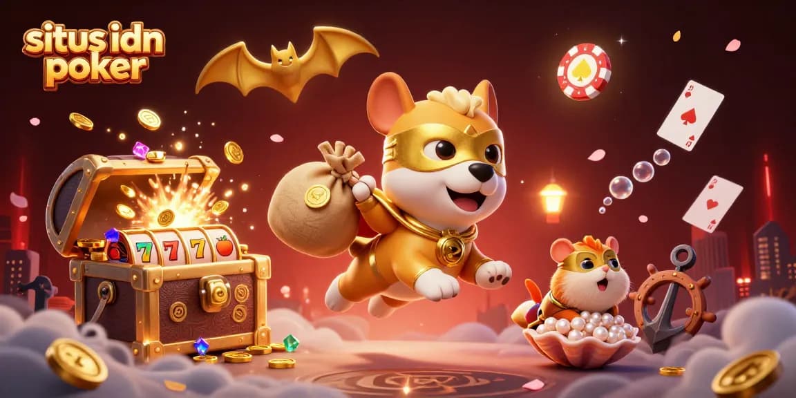 Situs idn poker menawarkan pengalaman bermain poker yang seru dengan karakter superhero bergaya 3D dan elemen game menarik.