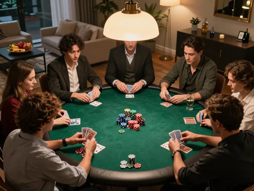 SC88 poker night with friends demonstrating strategy and competitive gameplay.