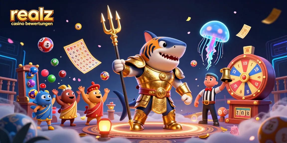 realz casino bewertungen - Bewertet spannende Casino-Erfahrungen mit 3D-Illustration.