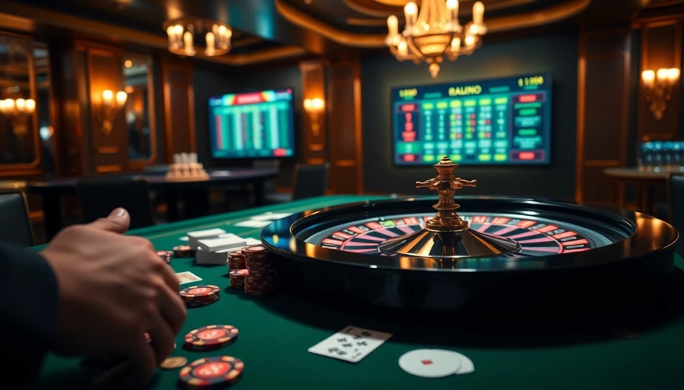 Experience thrilling gameplay at https://777x.center/ with a vibrant casino ambiance and strategic betting action.