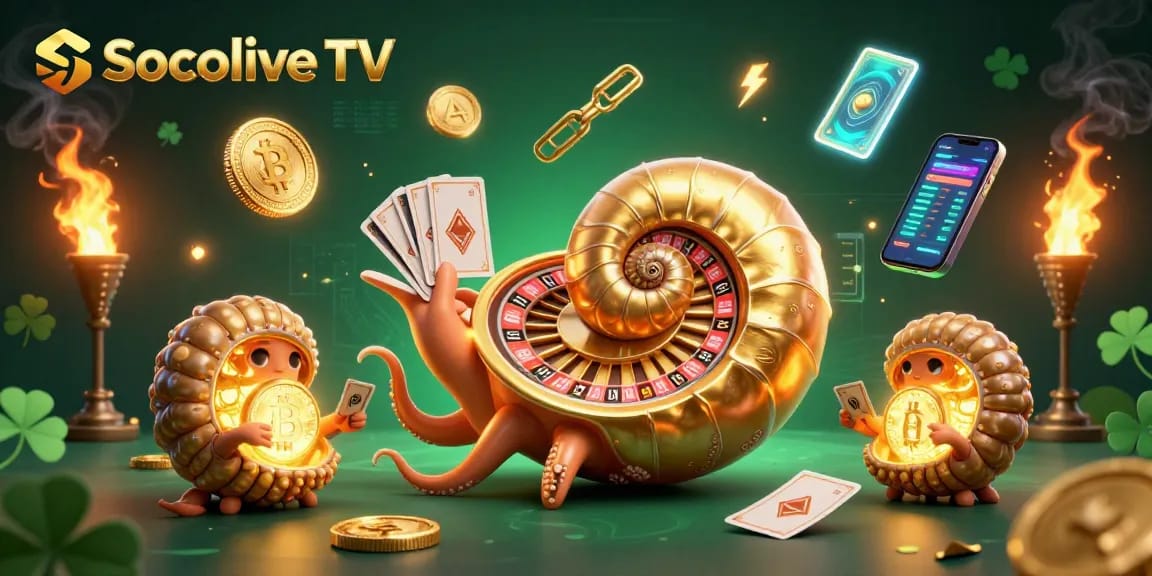 Socolive TV brings the excitement of 3D gambling with dynamic characters, glowing currencies, and vibrant digital elements