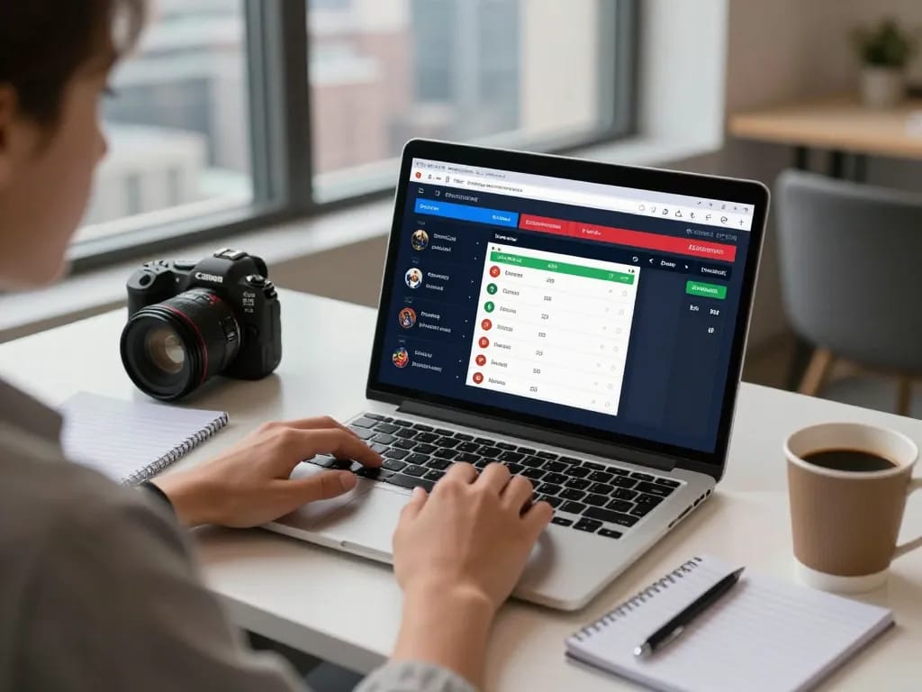 79kingz user actively placing bets on sports, capturing the thrill of online gambling.