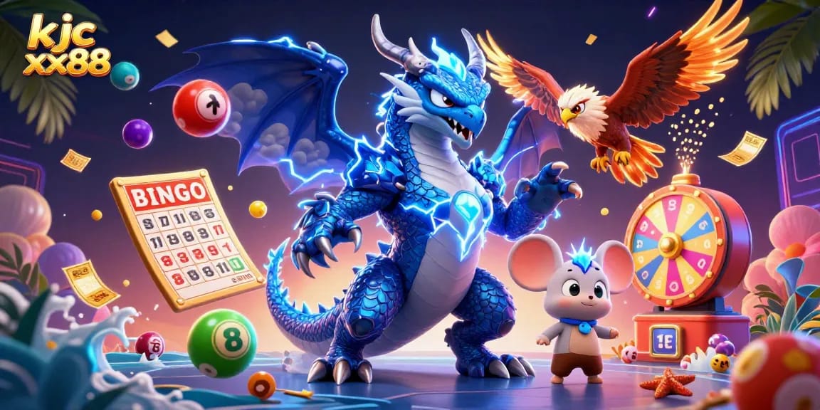 Engage in exciting gaming adventures at kjc xx88 with immersive visuals of dynamic elements and characters.