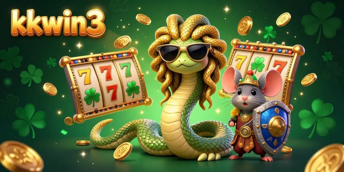 Engage with the exciting gaming world of kkwin3 featuring Medusa in a vibrant casino scene