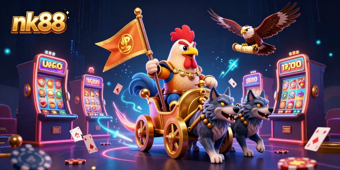 Experience exciting gameplay with nk88's unique casino adventures featuring strategically placed war elements.