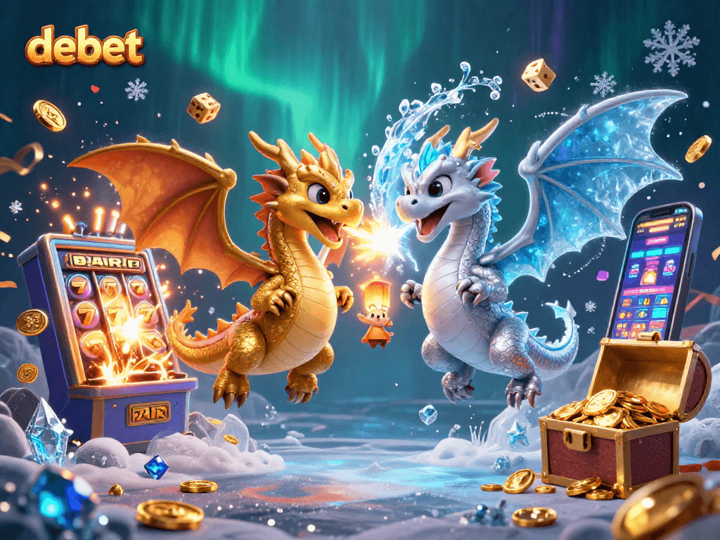 Experience winning jackpots with debet, magical dragons unleash fortune in this vibrant casino world.