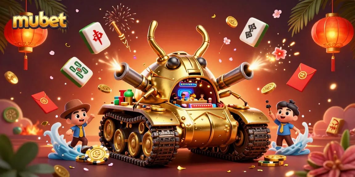 Bet big on mubet while enjoying a vibrant 3D casino adventure filled with lucky symbols.