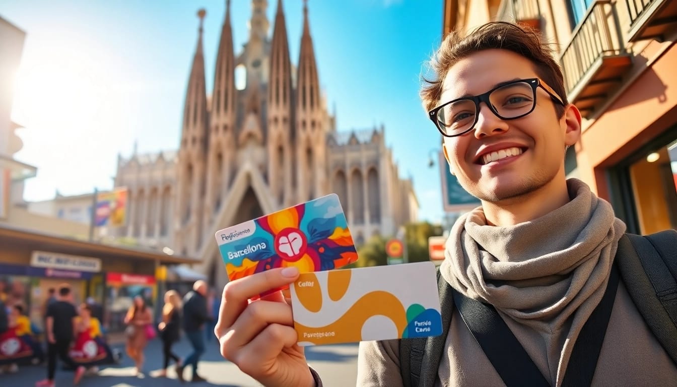 Aktivieren Sie den Barcelona Card für freien Zugang zu Attraktionen in Barcelona.