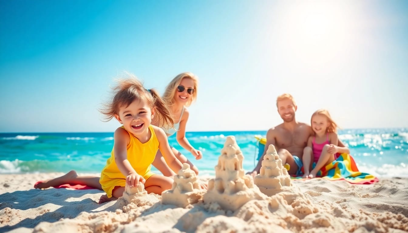 Urlaub Tipps für einen entspannten Strandurlaub mit Familie und Kindern
