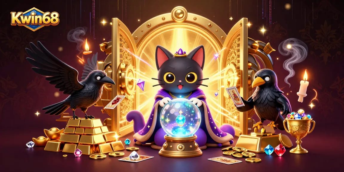 Kwin68 promises exhilarating gaming adventures with vibrant 3D casino elements, mystical characters, and treasure galore.