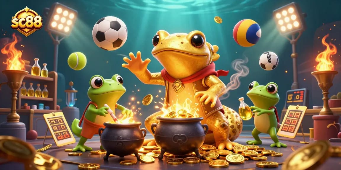 Experience thrilling action with sc88 as a golden salamander alchemist transforms elements into gold.