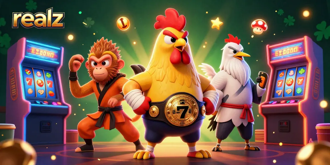 Experience realz action in a vibrant casino setting with dynamic game elements and characters.