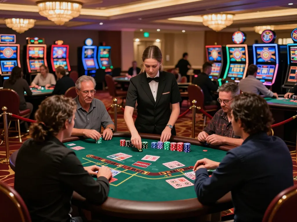 Link SC88 guides players enjoy thrilling blackjack action in an upscale casino setting