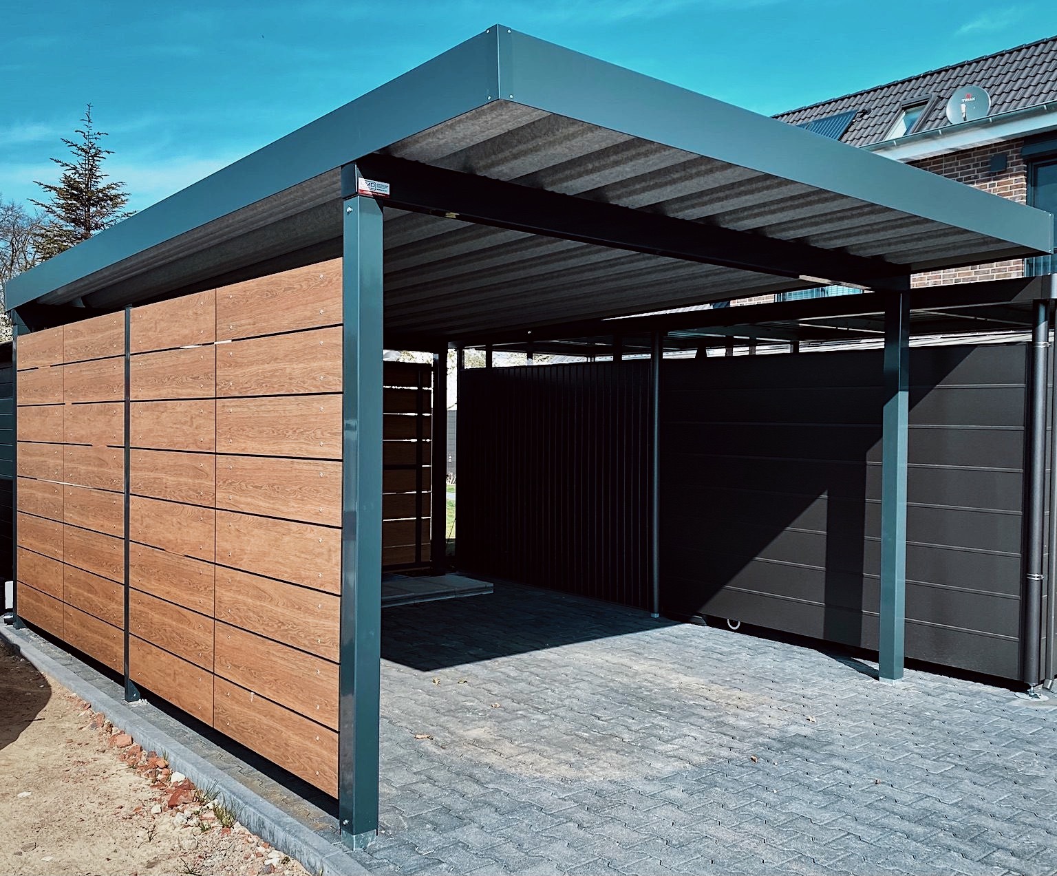 Carport Metall: Eine moderne Lösung für den Fahrzeugschutz