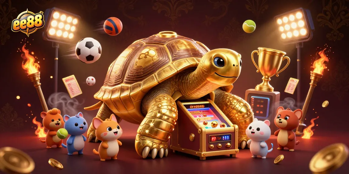 Join the excitement at ee88 with engaging 3D casino illustration featuring dynamic sports games.