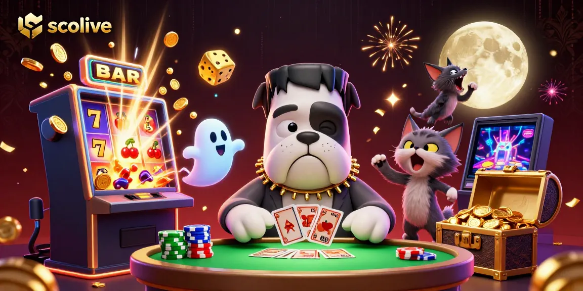 Engage in thrilling gameplay on Socolive with vibrant 3D characters and dynamic casino elements.
