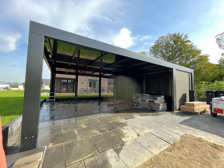 Die besten kubischen Carports im minimalistischen Design