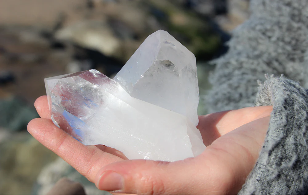 CrystalScents präsentiert spirituelle Klarheit mit bergkristall für dich
