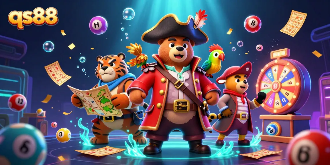 Engage with qs88 for thrilling lottery experiences featuring vibrant dynamic elements and characters.