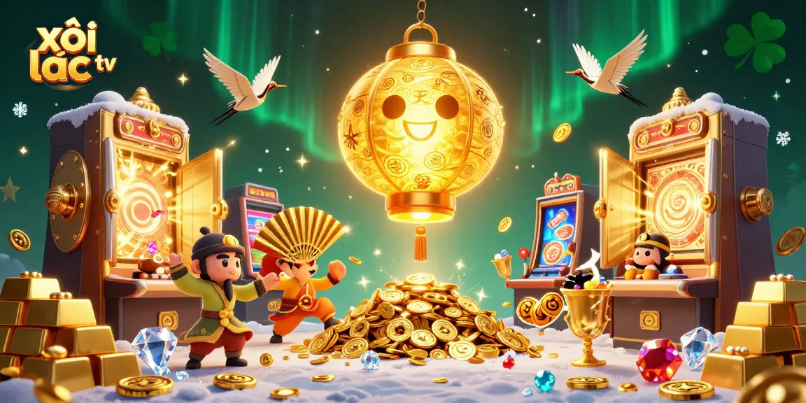 Xôi lạc tv offers a thrilling casino experience with vibrant character animations and dynamic game elements for an exciting online gaming adventure.