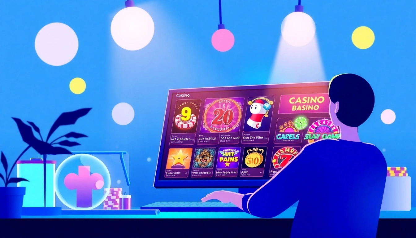 Explore casinos ohne deutsche lizenz paypal with various gaming options in a vibrant online interface.