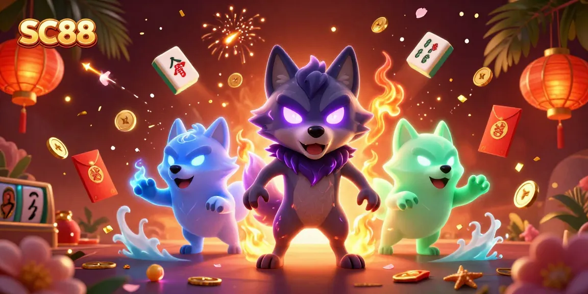 Experience top-notch gaming with SC88's vibrant casino scene featuring stunning characters and dynamic elements.