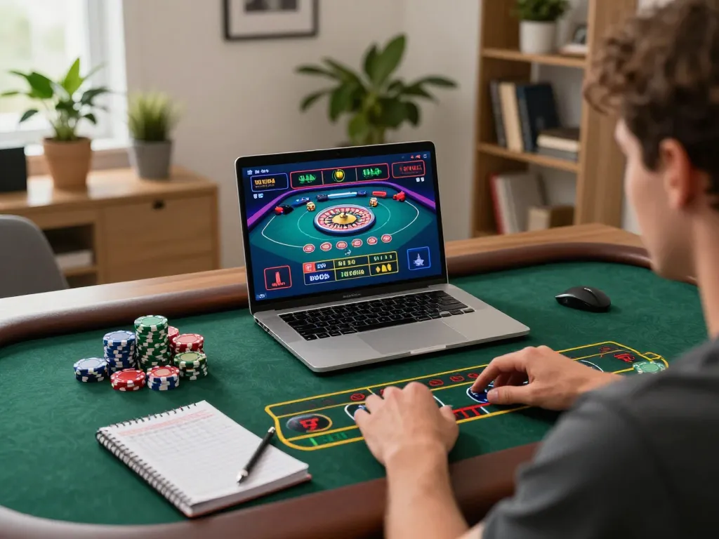 Experience RR88 online gambling with live dealer games and a strategic setup at home