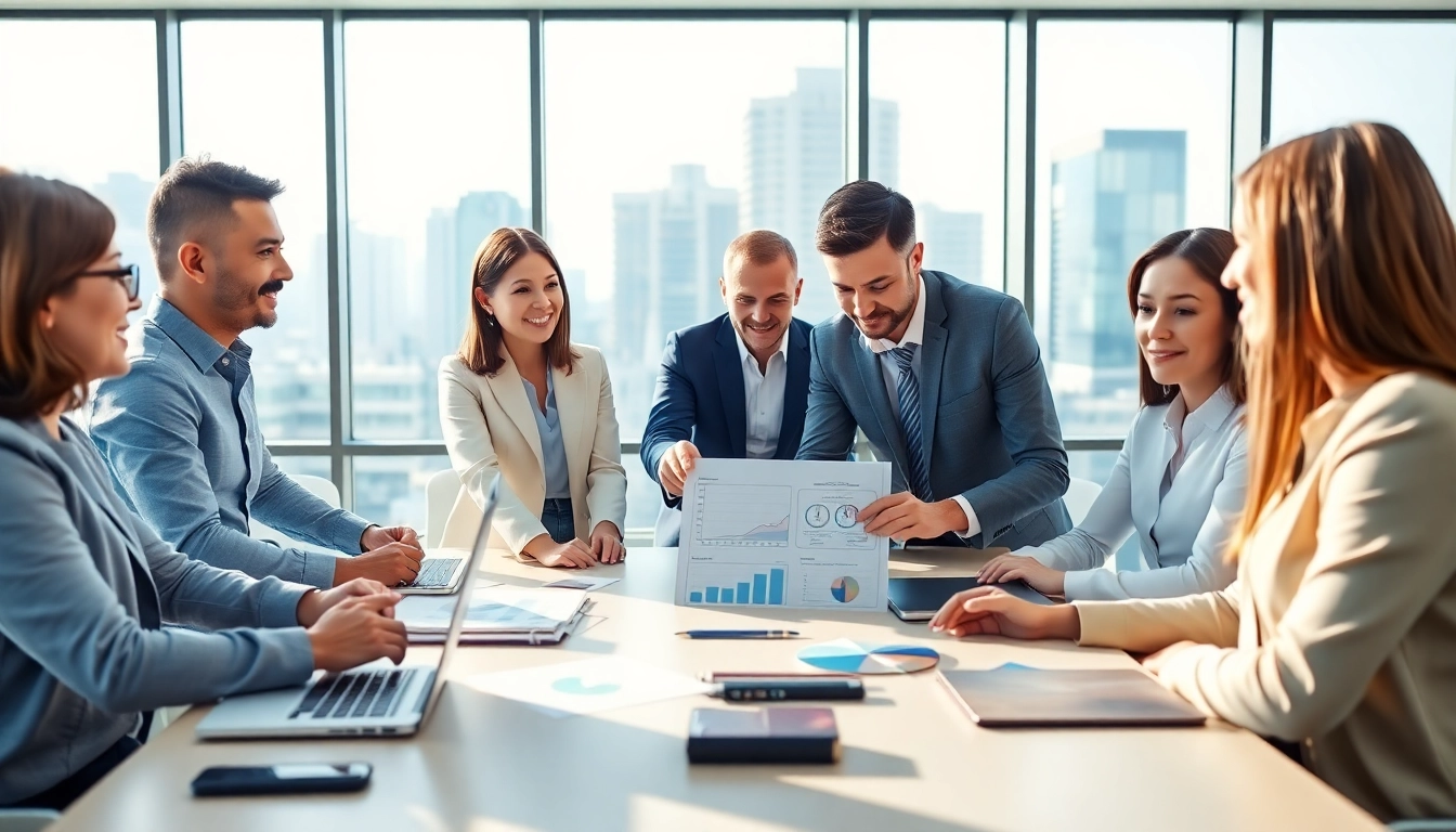 GmbH gründen aus ausland: Professionelles Meeting in moderner Büroumgebung mit internationalen Geschäftspartnern.