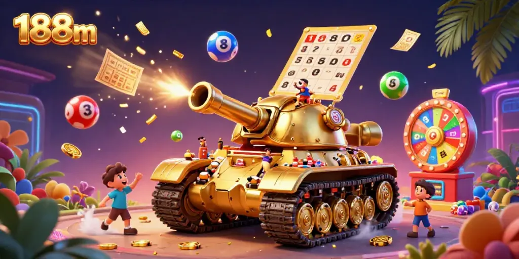 Experience thrilling gameplay at the 188m casino featuring dynamic games, golden tanks, and exciting lottery elements.