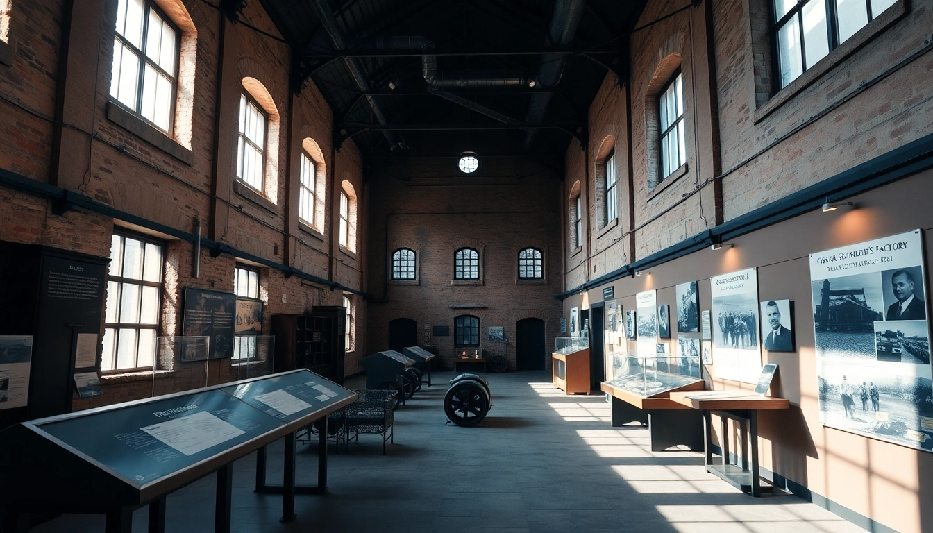 Tickets für Oskar Schindlers Emaillefabrik in einer historischen Museumsumgebung kaufen.
