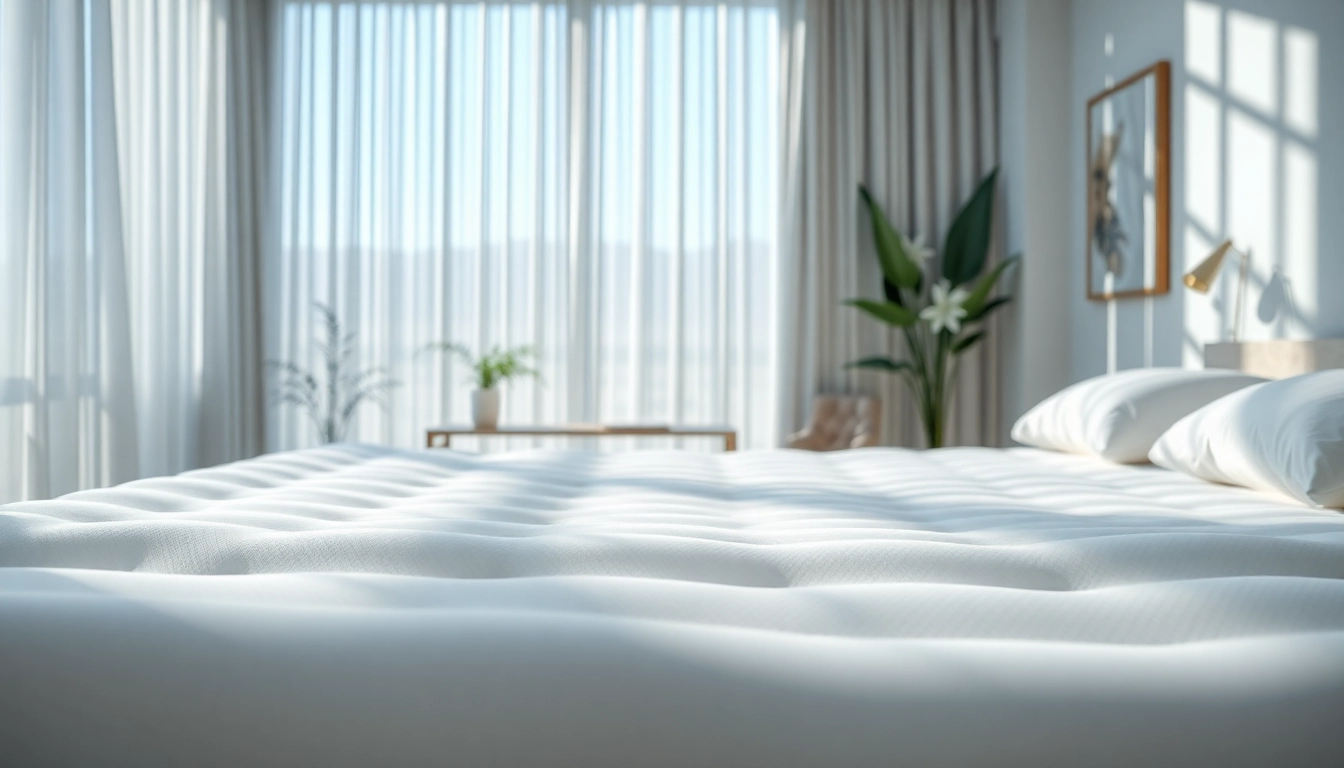 Wasserbett kaufen in einem luxuriösen Schlafzimmer mit sanften Farben und ruhiger Atmosphäre.