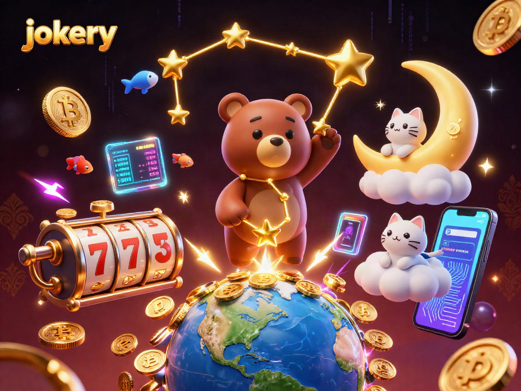 Experience thrilling jackpots at jokery with vibrant graphics and magical atmosphere.