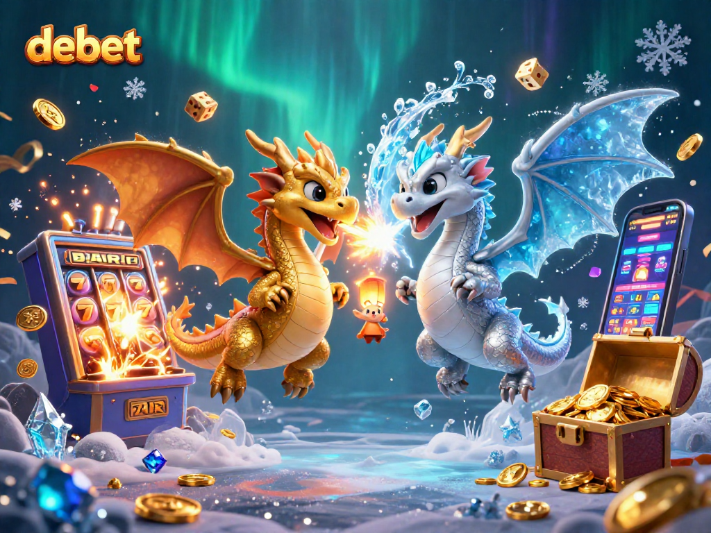 Experience winning jackpots with debet, magical dragons unleash fortune in this vibrant casino world.