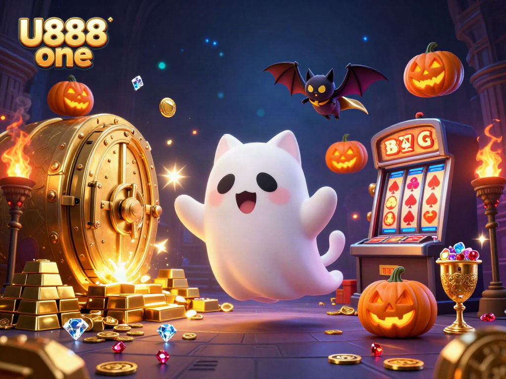 Spin the reels with U888 one in a haunted casino mansion filled with gold treasures.