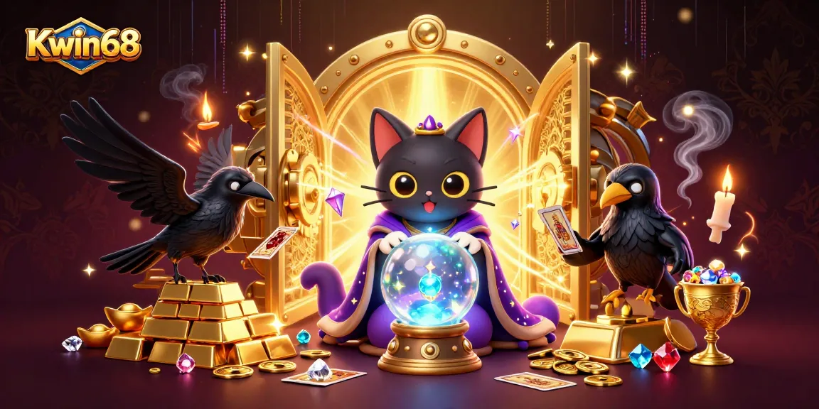 Kwin68 promises exhilarating gaming adventures with vibrant 3D casino elements, mystical characters, and treasure galore.