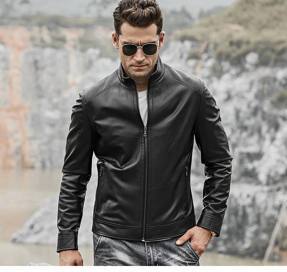 Warum eine Lederjacke Herren von Crone der ultimative Begleiter für stilvolle Männer ist