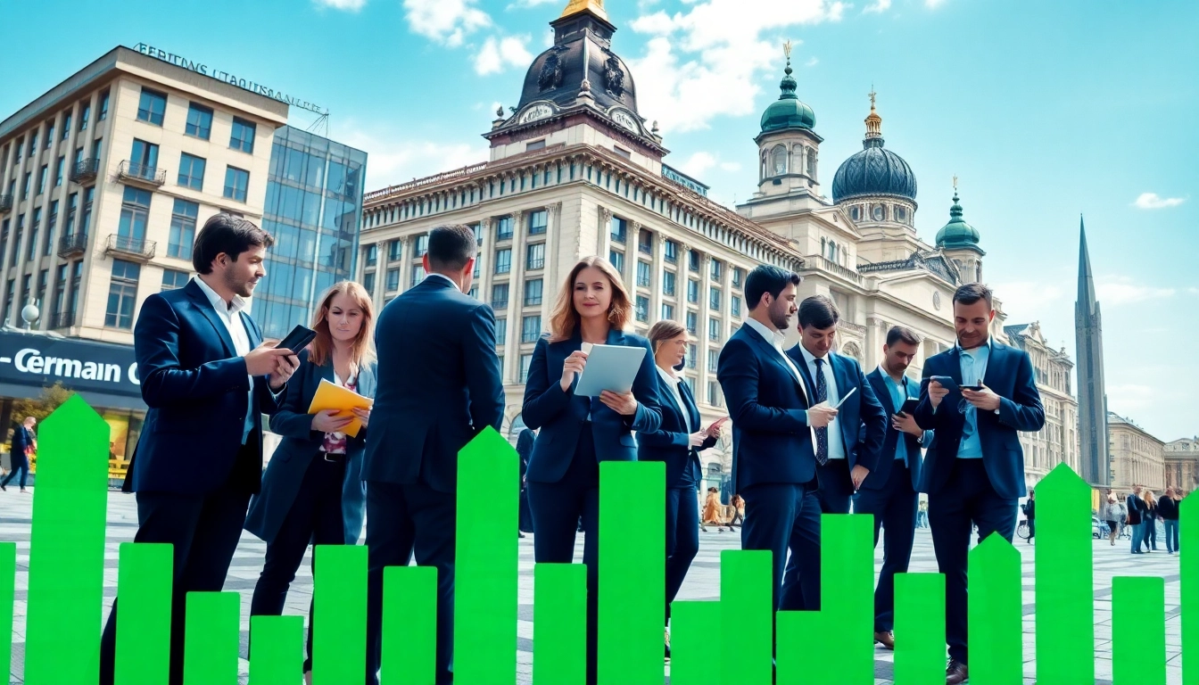 Wirtschaft Regional analysiert die wirtschaftliche Entwicklung in einer lebendigen Stadtlandschaft.