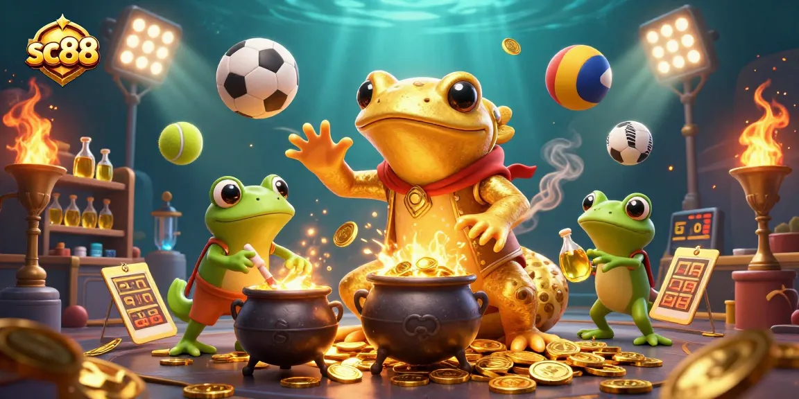 Experience thrilling action with sc88 as a golden salamander alchemist transforms elements into gold.
