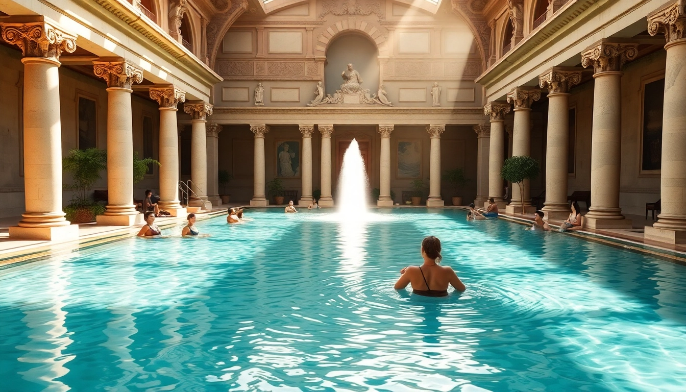 Entspannen in der Caracalla Therme Rom mit luxuriösem Ambiente und historischer Architektur.